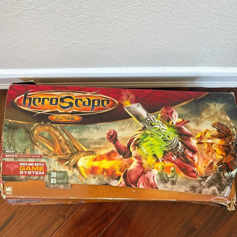 Heroscape Rise of the Valkyrie Terrain Lot Only Hex Tiles‎ Grass Rock Water 2004